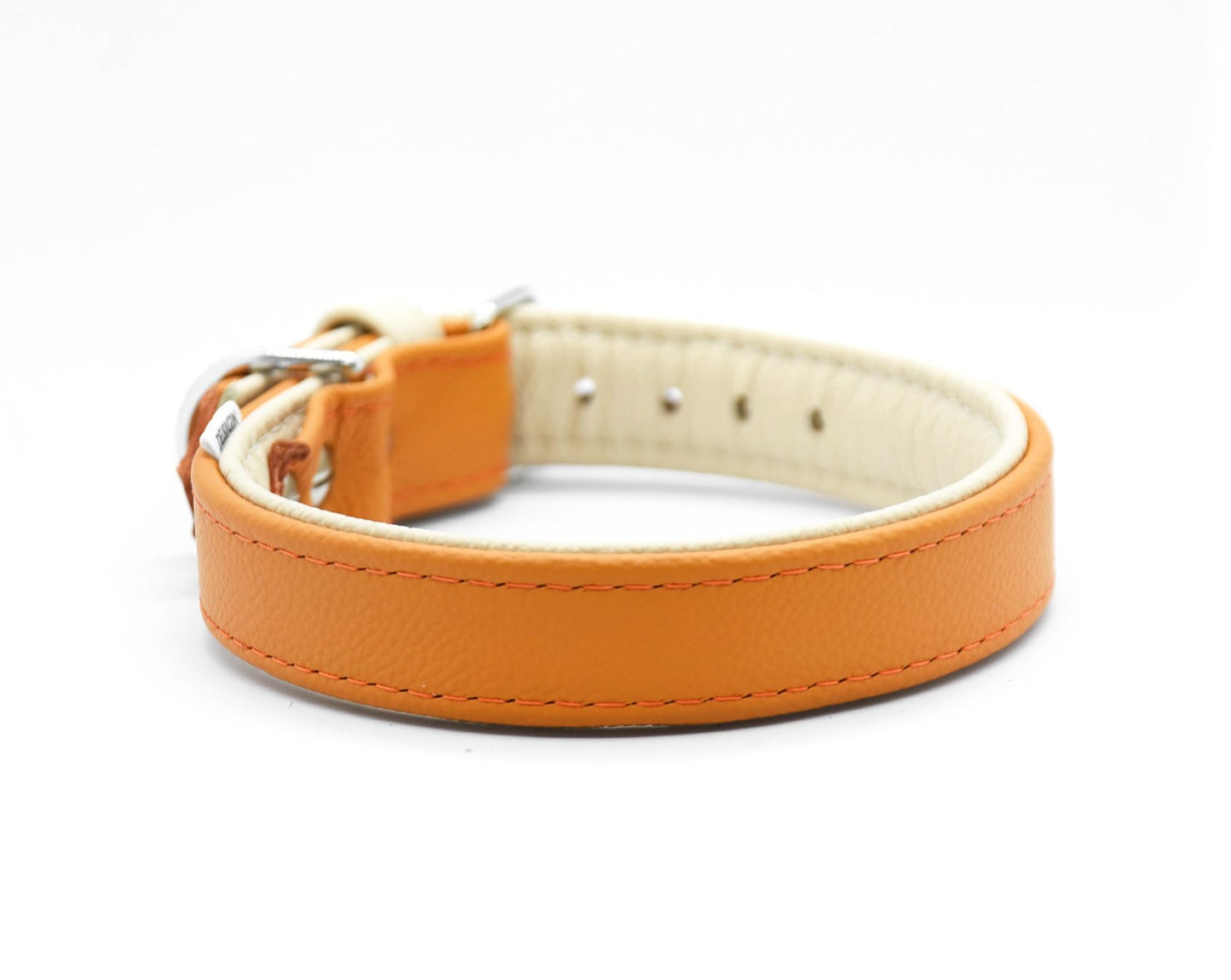 BASIC Hundehalsband・Bio-Nappaleder・Maßgefertigtes Hundehalsband