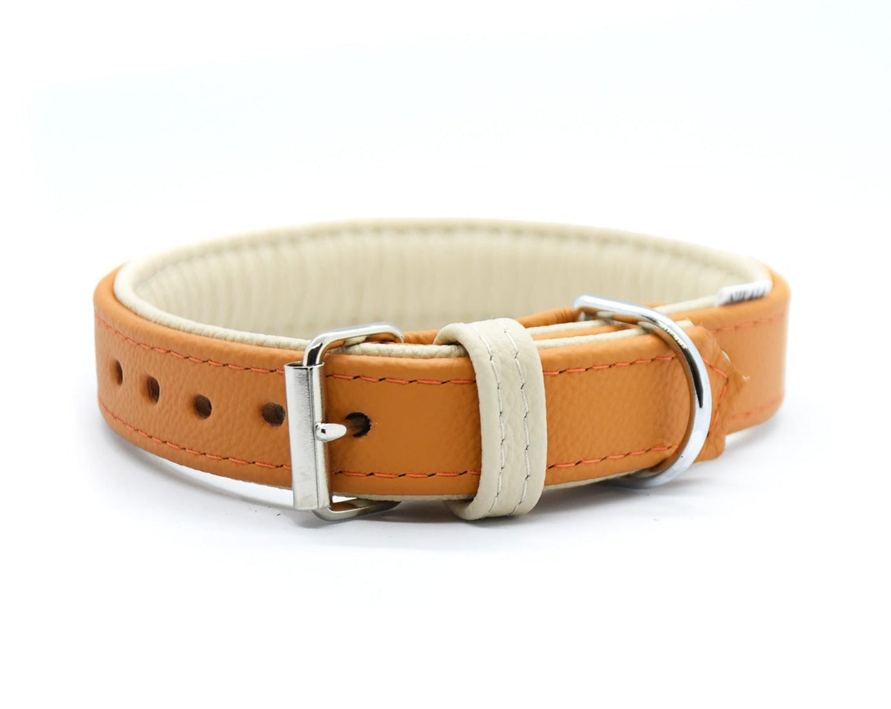 BASIC Hundehalsband・Bio-Nappaleder・Maßgefertigtes Hundehalsband
