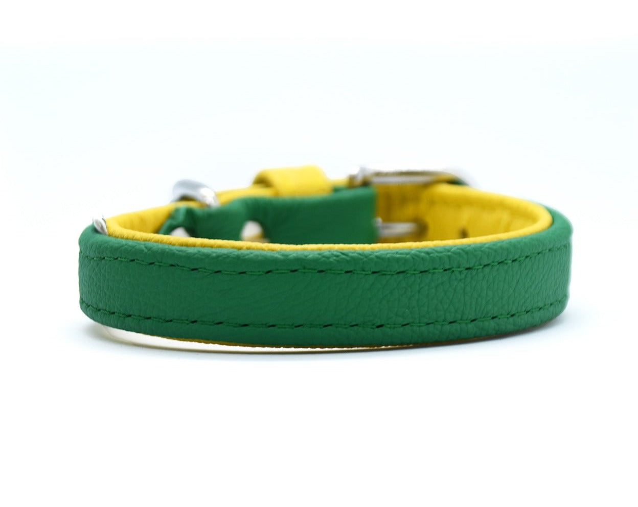 BASIC Hundehalsband・Bio-Nappaleder・Maßgefertigtes Hundehalsband