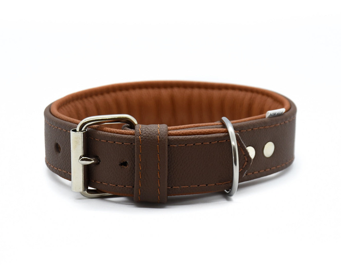 BASIC Hundehalsband・Bio-Nappaleder・Maßgefertigtes Hundehalsband