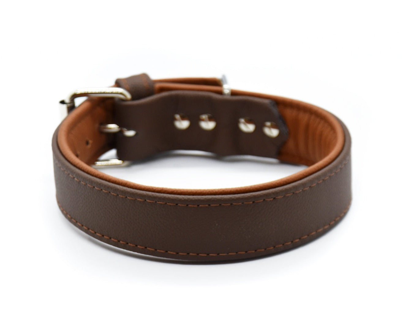 BASIC Hundehalsband・Bio-Nappaleder・Maßgefertigtes Hundehalsband