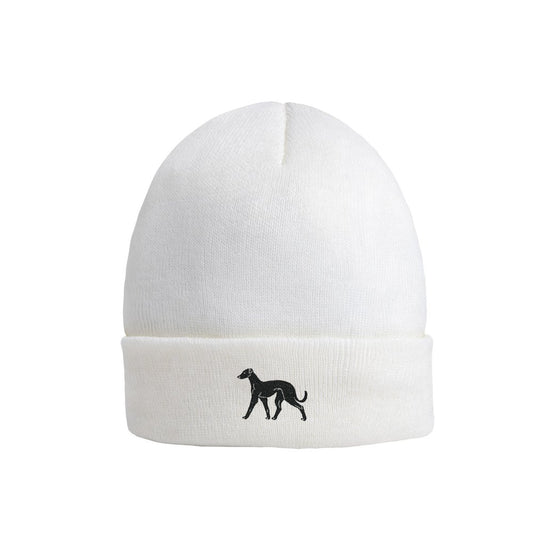 Beanie • Windhundmotiv • Weich und wärmend • Viele Farben