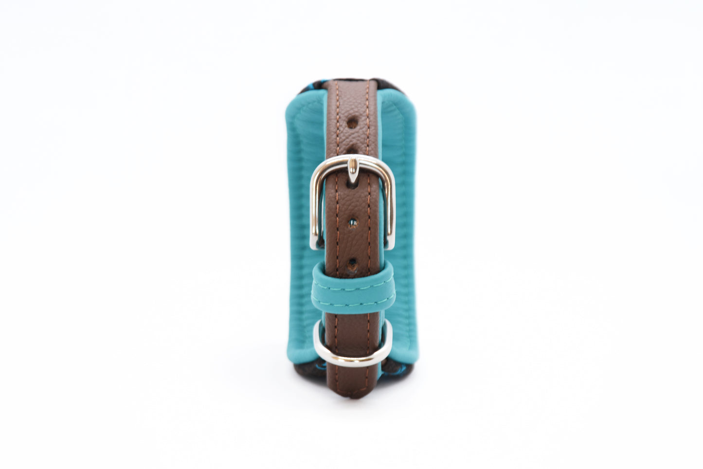 Halsband PIANTA ❀ Gepolstertes Windhundhalsband aus Leder