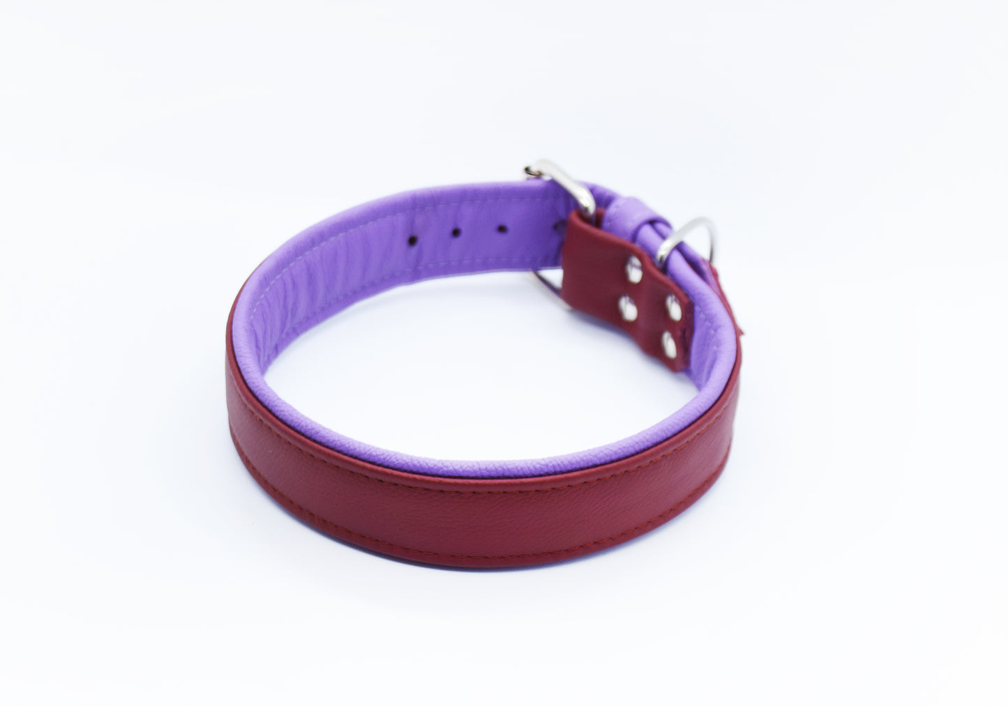 BASIC Hundehalsband・Bio-Nappaleder・Maßgefertigtes Hundehalsband