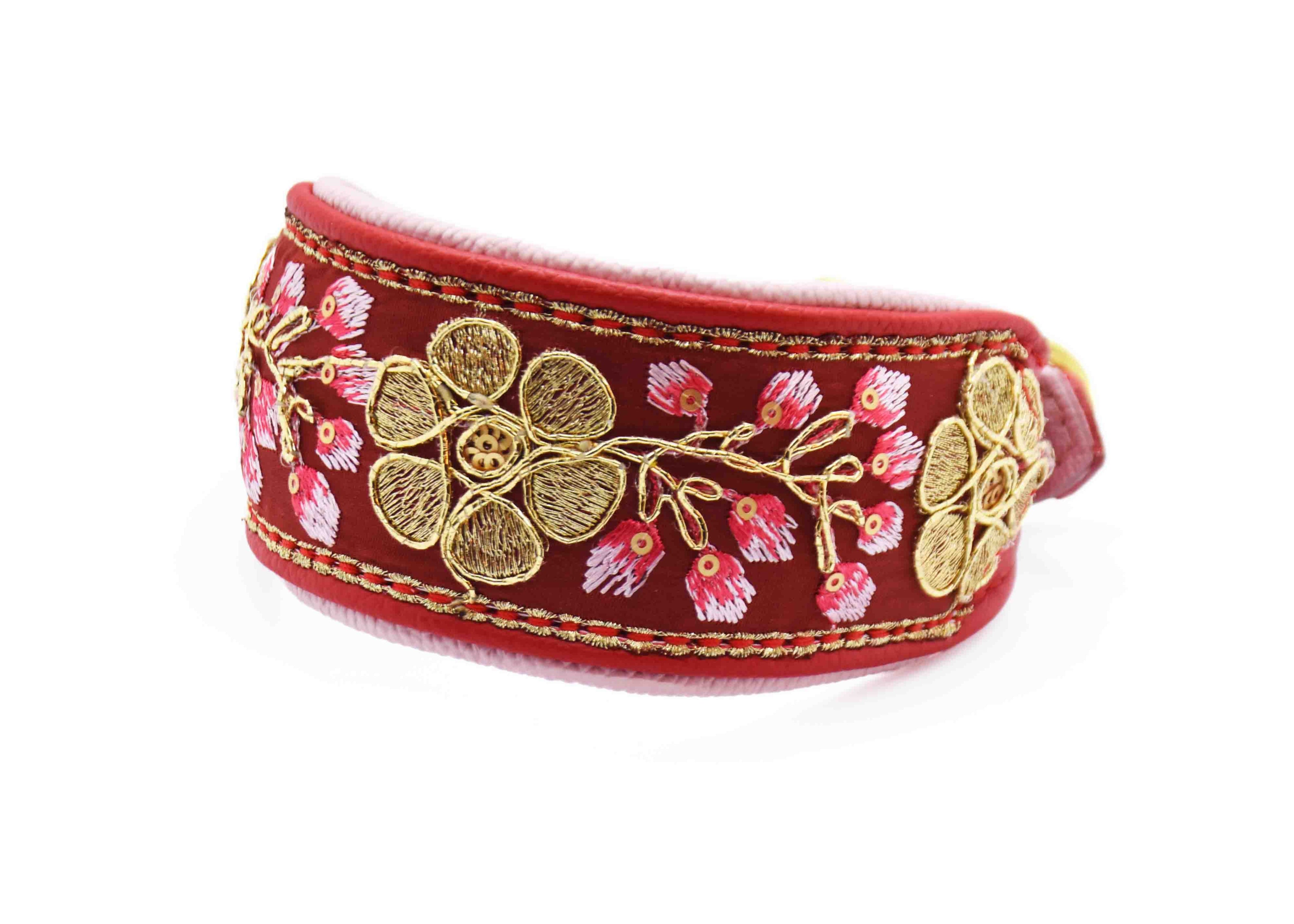 Sari Windhundhalsband red