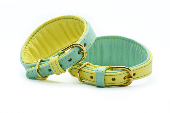 Windhundhalsband Leder