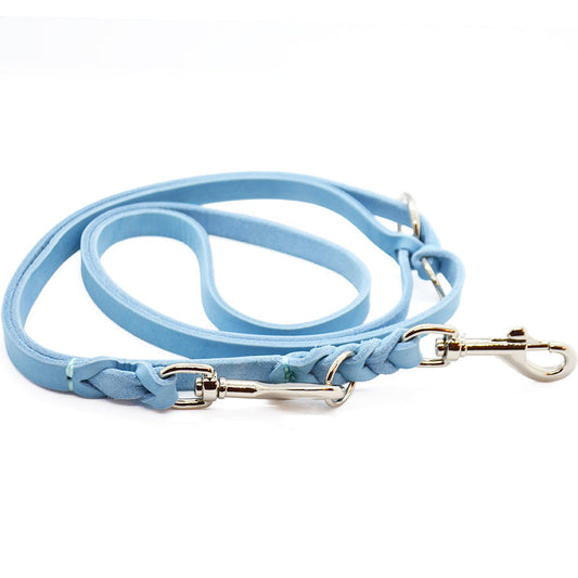 Fettleder Halsband und Leine für Windhunde