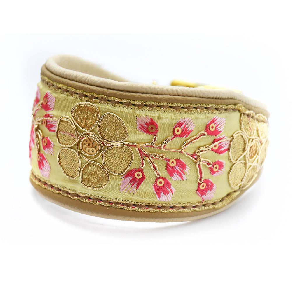 SARI Windhundhalsband Braun