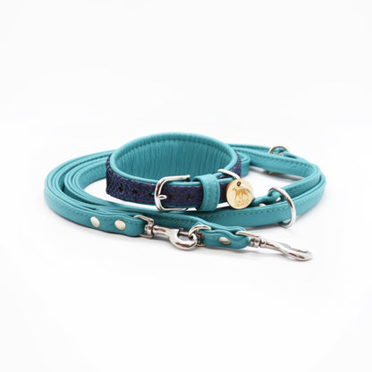 LACHSLEDER Halsband・exklusiv・Windhund