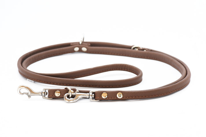 Weiche Rundlederleine